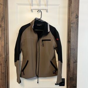 Women’s Black and Tan Performance Jacket